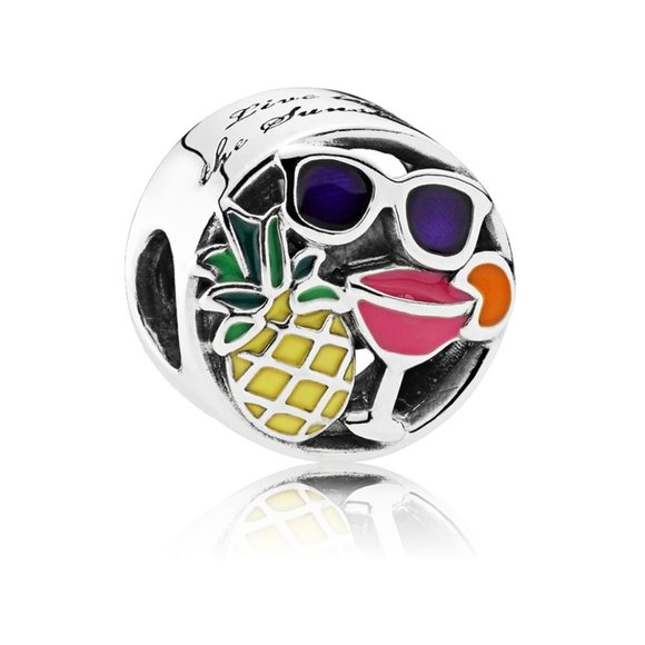 Pandora Summer Fun/Live in the Sunshine Charm - Picture 1 of 8